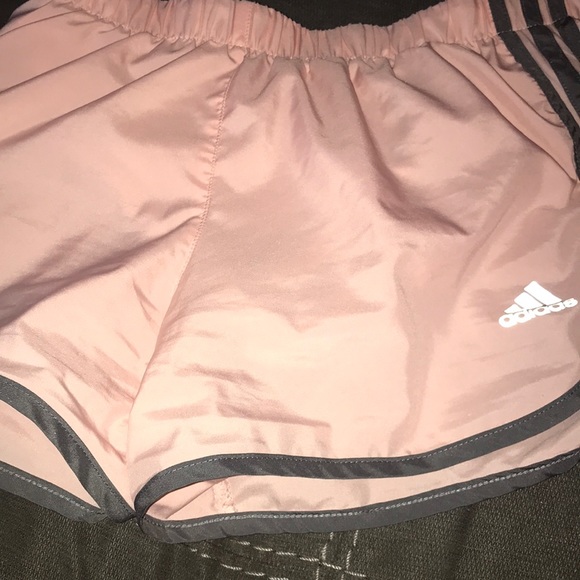 adidas Pants - pink and grey adidas athletic shorts